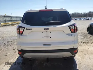 2017 Ford Escape Titanium with VIN 1FMCU9J96HUB65716, listed as a Copart auction lot 49584665 with 112,149 mi miles and Salvage Title. Bid and sale history available at carsss.com. Image 6.