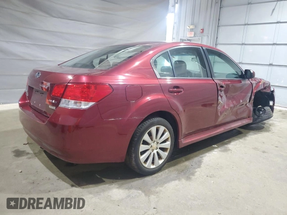 2010 Subaru Legacy Limited Moon with VIN 4S3BMBK6XA3242918, listed as a Copart auction lot 64190705 with 122,021 mi miles and Clean title. Bid and sale history available at DreamBid. Image 3.