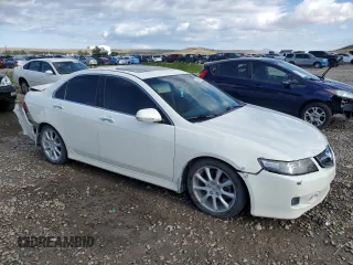 2007 Acura TSX Navi with VIN JH4CL96957C001778, listed as a Copart auction lot 57298815 with 484,754 mi miles and Salvage title. Bid and sale history available at DreamBid. Image 4.