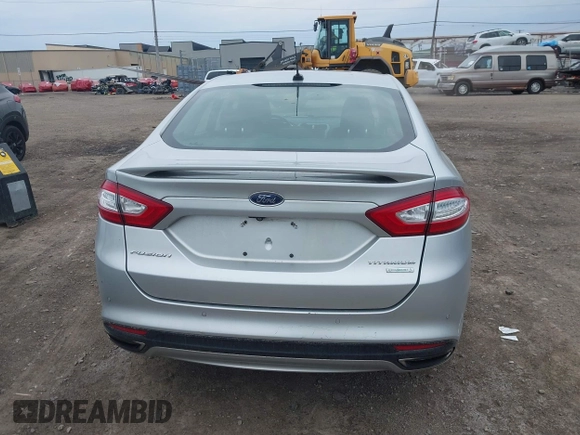 2016 Ford Fusion Titanium with VIN 3FA6P0K93GR117587, listed as a IAAI auction lot 42079701 with 142,105 mi miles. Bid and sale history available at carsss.com. Image 16.