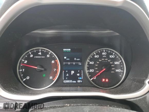 2023 Mitsubishi Eclipse Cross SE z VIN JA4ATWAA3PZ027487, wystawiony jako Copart lot #60592895 z przebiegiem 28 935 mil mil oraz Szkoda całkowita • Salvage title. Historia ofert i sprzedaży dostępna na DreamBid. Obrazek 9.