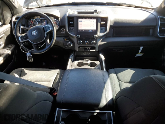2023 Ram 1500 Lone Star with VIN 1C6RREBT1PN553326, listed as a Copart auction lot 42708125 with 55,353 mi miles and Salvage Title. Bid and sale history available at carsss.com. Image 8.