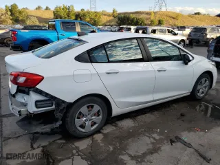 2018 Chevrolet Cruze LS with VIN 1G1BC5SMXJ7152608, listed as a Copart auction lot 50142155 with 105,766 mi miles and Non Repairable. Bid and sale history available at carsss.com. Image 3.