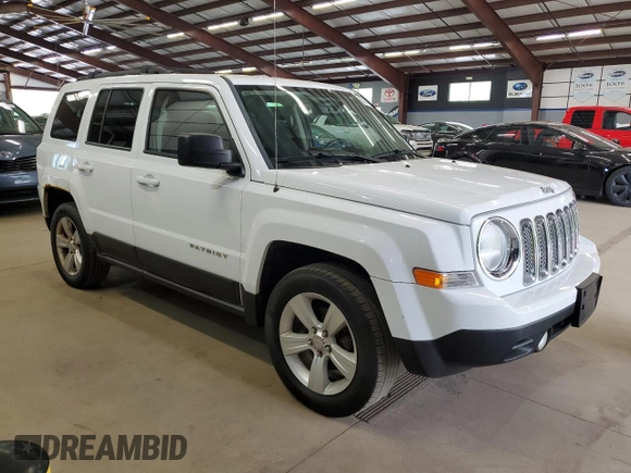 2014 Jeep Patriot Latitude with VIN 1C4NJRFB3ED766143, listed as a Copart auction lot 57879215 with 145,733 mi miles and Clean title. Bid and sale history available at DreamBid. Image 4.