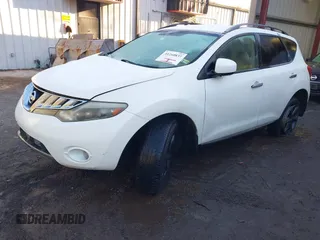 2009 Nissan Murano S with VIN JN8AZ18W79W141106, listed as a IAAI auction lot 41260837 with 142,430 mi miles and . Bid and sale history available at DreamBid. Image 16.