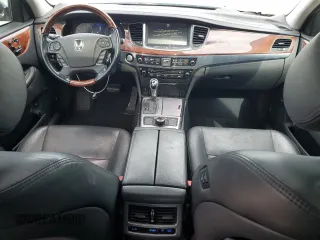 2015 Hyundai Equus Ultimate z VIN KMHGH4JHXFU092668, wystawiony jako Copart lot #59670575 z przebiegiem 87 297 mil mil oraz Szkoda całkowita • Salvage title. Historia ofert i sprzedaży dostępna na DreamBid. Obrazek 8.