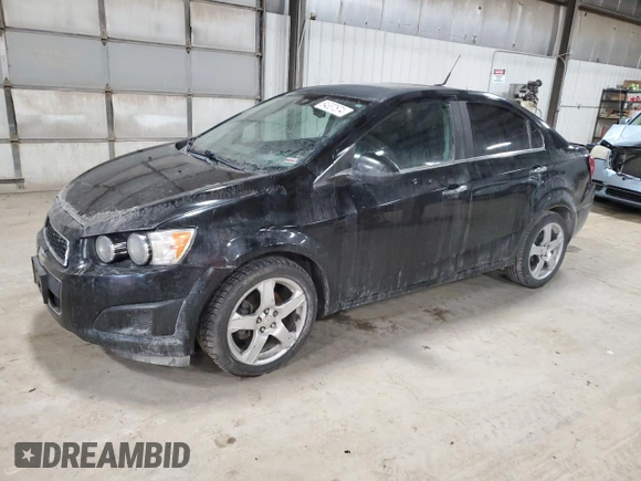 2012 Chevrolet Sonic LTZ z VIN 1G1JE5SH3C4151930, wystawiony jako Copart lot #84337574 z przebiegiem 125 606 mil mil oraz Szkoda całkowita • Salvage title. Historia ofert i sprzedaży dostępna na DreamBid. Obrazek 1.