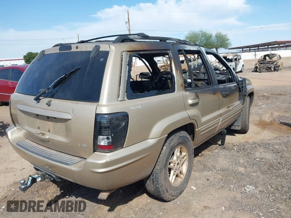 1999 Jeep Grand Cherokee Limited with VIN 1J4GW68N8XC625314, listed as a IAAI auction lot 42380215 with Not provided miles and . Bid and sale history available at DreamBid. Image 4.