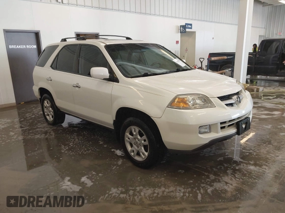 2004 Acura MDX Touring Pkg with VIN 2HNYD18694H548080, listed as a IAAI auction lot 41639820 with 155,466 mi miles. Bid and sale history available at carsss.com. Image 1.