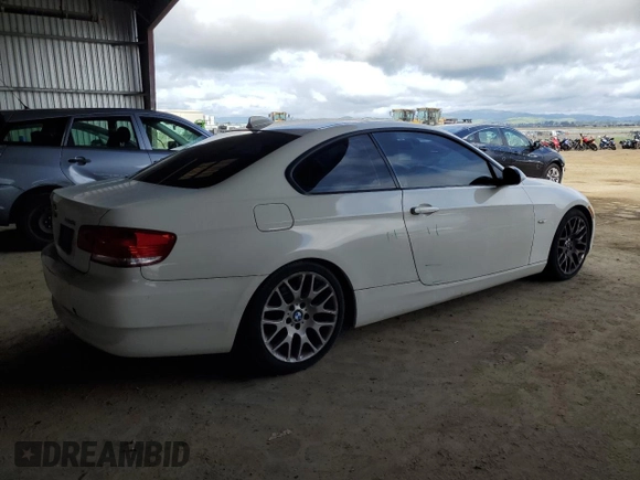 2009 BMW 3 Series 328i with VIN WBAWV13529P122028, listed as a Copart auction lot 50904635 with 167,829 mi miles and Salvage Title. Bid and sale history available at DreamBid. Image 3.