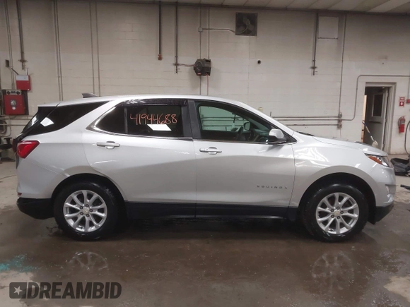 2021 Chevrolet Equinox LT z VIN 3GNAXUEV8MS116497, wystawiony jako IAAI lot #41944688 z przebiegiem 45 177 mil mil oraz . Historia ofert i sprzedaży dostępna na DreamBid. Obrazek 13.