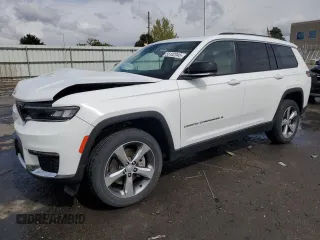 2021 Jeep Grand Cherokee Limited with VIN 1C4RJKBG4M8128310, listed as a Copart auction lot 55102045 with 48,130 mi miles and Salvage Title. Bid and sale history available at DreamBid. Image 1.