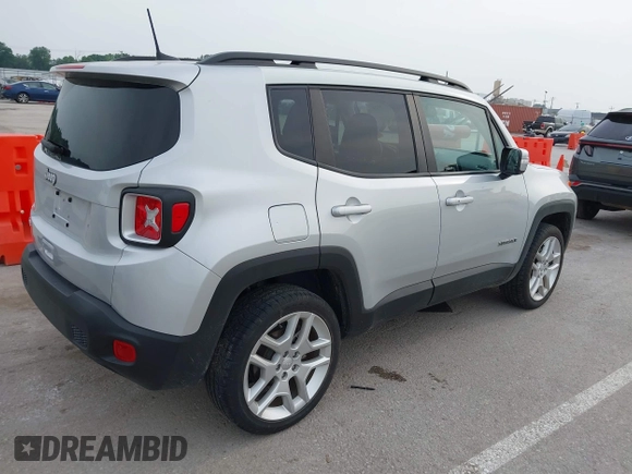 2021 Jeep Renegade 80th Anniversary with VIN ZACNJDBB3MPM57083, listed as a IAAI auction lot 42475021 with 10,080 mi miles and . Bid and sale history available at DreamBid. Image 4.