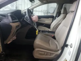 2019 Honda Odyssey EX-L with VIN 5FNRL6H76KB045998, listed as a Copart auction lot 51854455 with 42,558 mi miles and Salvage Title. Bid and sale history available at carsss.com. Image 7.