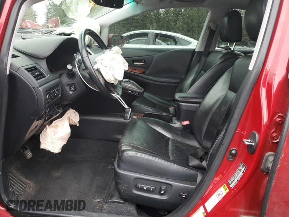 2010 Lexus HS 250h with VIN JTHBB1BA6A2016805, listed as a Copart auction lot 45760365 with 164,226 mi miles and Salvage Title. Bid and sale history available at DreamBid. Image 7.