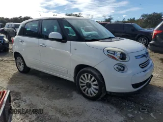 2014 FIAT 500L Easy with VIN ZFBCFABH1EZ027282, listed as a Copart auction lot 42108335 with 117,649 mi miles and Clean Title. Bid and sale history available at DreamBid. Image 4.
