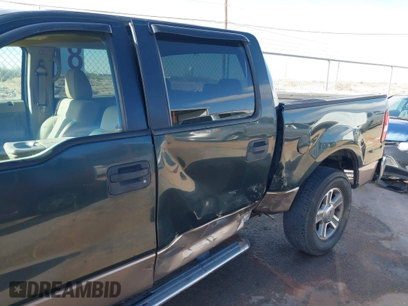2006 Ford F-150 XLT with VIN 1FTRW12W06FB00456, listed as a IAAI auction lot 41775925 with 141,545 mi miles and . Bid and sale history available at carsss.com. Image 6.