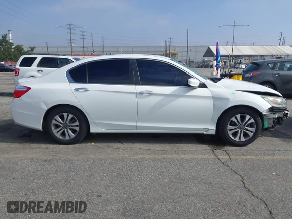 2015 Honda Accord Sedan LX with VIN 1HGCR2F36FA059199, listed as a IAAI auction lot 42097205 with 100,505 mi miles. Bid and sale history available at carsss.com. Image 14.