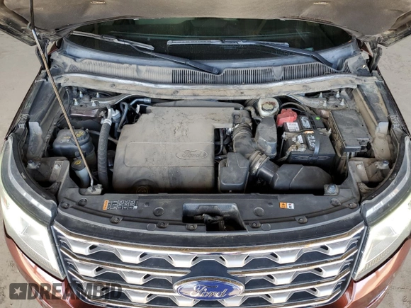 2016 Ford Explorer XLT with VIN 1FM5K7D85GGC05237, listed as a Copart auction lot 53132725 with 119,355 mi miles and Salvage Title. Bid and sale history available at carsss.com. Image 12.