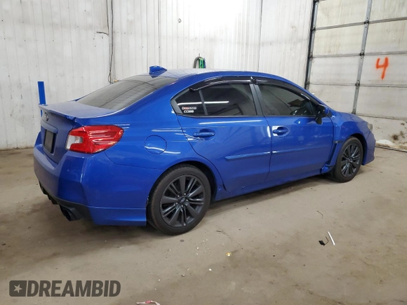 2018 Subaru WRX with VIN JF1VA1A6XJ9819435, listed as a Copart auction lot 52313045 with 102,133 mi miles and Salvage Title. Bid and sale history available at carsss.com. Image 3.