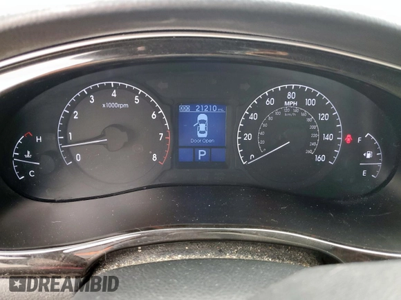 2013 Hyundai Genesis 3.8L z VIN KMHGC4DD8DU254060, wystawiony jako Copart lot #57619505 z przebiegiem 21 210 mil mil oraz Szkoda całkowita • Salvage title. Historia ofert i sprzedaży dostępna na DreamBid. Obrazek 9.