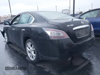 2013 Nissan Maxima 3.5 S with VIN 1N4AA5AP4DC822076, listed as a IAAI auction lot 41916291 with 140,059 mi miles. Bid and sale history available at carsss.com. Image 3.