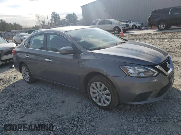 2017 Nissan Sentra S with VIN 3N1AB7AP4HL694292, listed as a Copart auction lot 44313555 with 144,218 mi miles and Salvage title. Bid and sale history available at DreamBid. Image 4.