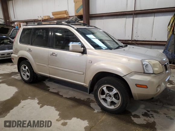 2006 Nissan X-Trail XE with VIN JN8BT08V76W206037, listed as a Copart auction lot 81773964 with 175,737 mi miles and Salvage title. Bid and sale history available at DreamBid. Image 4.