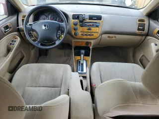 2004 Honda Civic EX with VIN 2HGES26724H639371, listed as a Copart auction lot 54617245 with 88,745 mi miles and Clean Title. Bid and sale history available at DreamBid. Image 8.