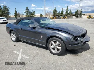 2007 Ford Mustang Deluxe with VIN 1ZVHT84N775242583, listed as a Copart auction lot 51477205 with Not Provided miles and Salvage Title. Bid and sale history available at carsss.com. Image 4.