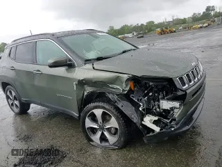 2019 Jeep Compass Latitude z VIN 3C4NJDBB8KT674296, wystawiony jako Copart lot #57901855 z przebiegiem 76 339 mil mil oraz Szkoda całkowita • Salvage title. Historia ofert i sprzedaży dostępna na DreamBid. Obrazek 15.