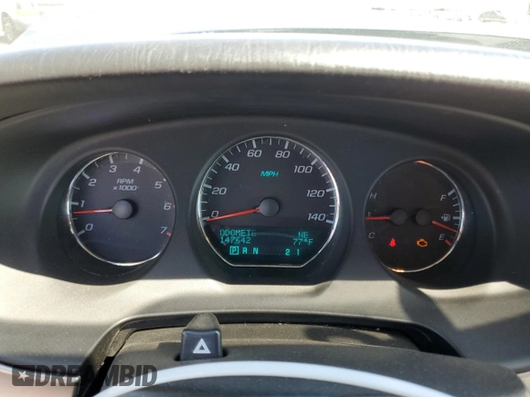 2007 Chevrolet Monte Carlo LT with VIN 2G1WK15N879184319, listed as a Copart auction lot 75649364 with 147,642 mi miles and Salvage Title. Bid and sale history available at carsss.com. Image 9.