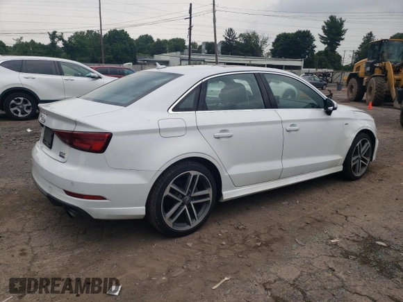 2017 Audi A3 Premium Plus with VIN WAUJ8GFF0H1029924, listed as a Copart auction lot 64680674 with 75,470 mi miles and Salvage Title. Bid and sale history available at DreamBid. Image 3.