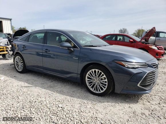 2020 Toyota Avalon Hybrid Limited with VIN 4T1D21FB3LU019886, listed as a Copart auction lot 50025314 with 54,956 mi miles and Salvage Title. Bid and sale history available at carsss.com. Image 4.