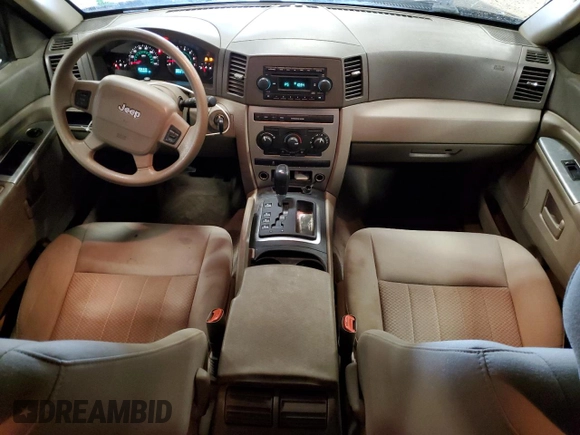 2005 Jeep Grand Cherokee Laredo with VIN 1J4GR48K85C722110, listed as a Copart auction lot 54735605 with 199,609 mi miles and Clean title. Bid and sale history available at DreamBid. Image 8.