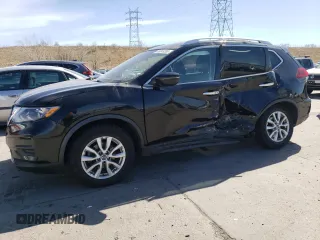2020 Nissan Rogue S with VIN KNMAT2MV0LP510566, listed as a Copart auction lot 48249295 with 151,489 mi miles and Salvage Title. Bid and sale history available at carsss.com. Image 1.