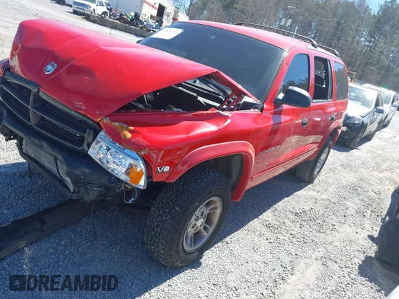 2000 Dodge Durango with VIN 1B4HS28N9YF104873, listed as a IAAI auction lot 41829239 with 186,126 mi miles and . Bid and sale history available at DreamBid. Image 17.
