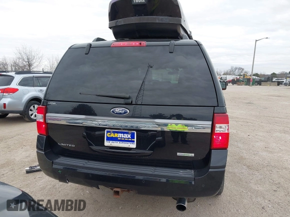 2016 Ford Expedition EL Limited with VIN 1FMJK2ATXGEF33470, listed as a IAAI auction lot 42073748 with 136,736 mi miles. Bid and sale history available at carsss.com. Image 17.