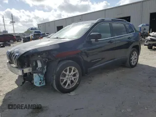 2018 Jeep Cherokee Latitude Plus with VIN 1C4PJLLB2JD524285, listed as a Copart auction lot 51236325 with 133,465 mi miles and Salvage Title. Bid and sale history available at DreamBid. Image 1.