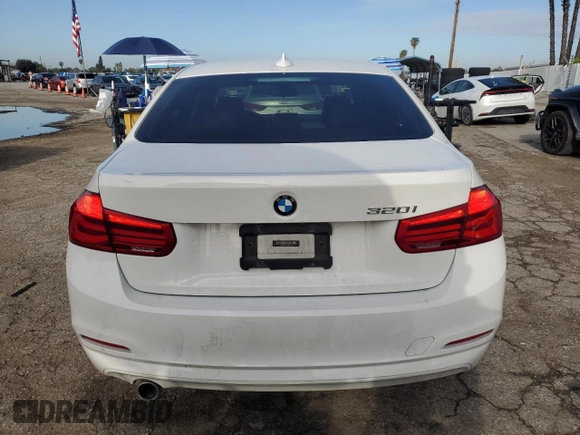 2018 BMW 3 Series 320i with VIN WBA8A9C50JAD27666, listed as a Copart auction lot 49313955 with 77,996 mi miles and Salvage Title. Bid and sale history available at carsss.com. Image 6.