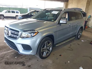 2018 Mercedes-Benz GLS 550 with VIN 4JGDF7DE0JB011693, listed as a IAAI auction lot 41190111 with 38,746 mi miles and . Bid and sale history available at DreamBid. Image 17.