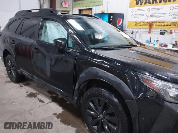 2023 Subaru Outback Onyx with VIN 4S4BTALC7P3219537, listed as a IAAI auction lot 42302811 with 43,514 mi miles and . Bid and sale history available at DreamBid. Image 6.
