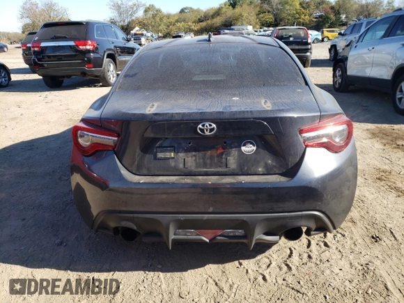 2017 Toyota 86 with VIN JF1ZNAA16H9706795, listed as a Copart auction lot 77580114 with 81,759 mi miles and Salvage Title. Bid and sale history available at carsss.com. Image 6.