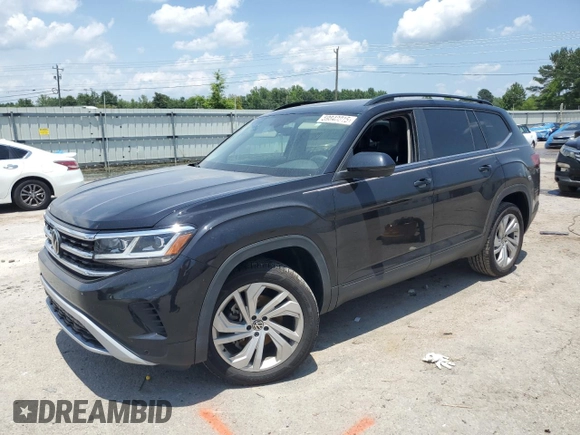 2021 Volkswagen Atlas SE z VIN 1V2JR2CA2MC559594, wystawiony jako Copart lot #59848815 z przebiegiem 34 400 mil mil oraz Szkoda całkowita • Salvage title. Historia ofert i sprzedaży dostępna na DreamBid. Obrazek 1.