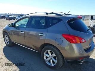 2009 Nissan Murano SL with VIN JN8AZ18UX9W008872, listed as a IAAI auction lot 41389435 with 150,488 mi miles. Bid and sale history available at carsss.com. Image 3.