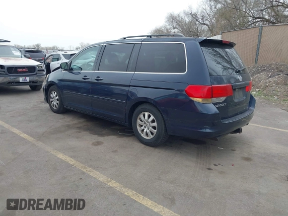 2010 Honda Odyssey EX-L with VIN 5FNRL3H68AB043450, listed as a IAAI auction lot 41912223 with 199,855 mi miles. Bid and sale history available at carsss.com. Image 3.