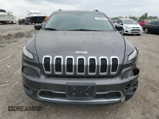 2017 Jeep Cherokee Limited with VIN 1C4PJLDB9HD237597, listed as a Copart auction lot 53053055 with 133,471 mi miles and Clean Title. Bid and sale history available at carsss.com. Image 5.