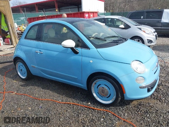 2015 FIAT 500 Lounge with VIN 3C3CFFCR2FT528180, listed as a IAAI auction lot 41674870 with 29,454 mi miles and . Bid and sale history available at DreamBid. Image 1.