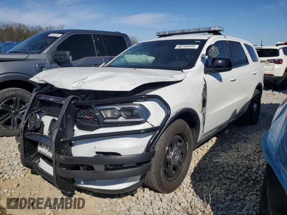 2023 Dodge Durango Pursuit z VIN 1C4RDJFG3PC692480, wystawiony jako Copart lot #48783345 z przebiegiem 16 260 mil mil oraz Szkoda całkowita • Salvage title. Historia ofert i sprzedaży dostępna na DreamBid. Obrazek 1.