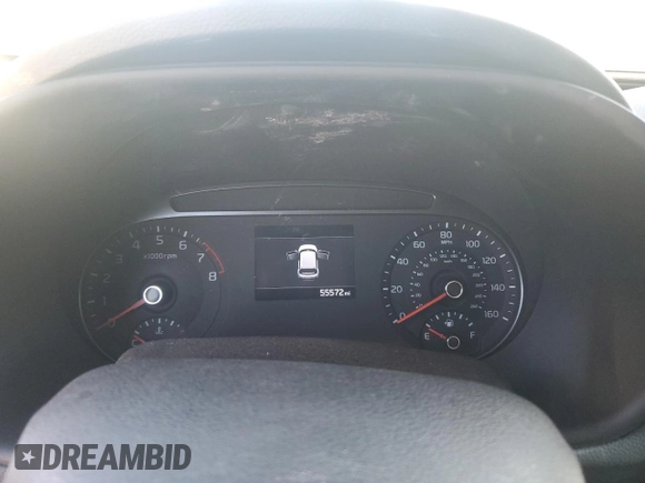 2020 Kia Soul LX with VIN KNDJ23AUXL7122250, listed as a Copart auction lot 75156234 with 55,572 mi miles and Salvage Title. Bid and sale history available at carsss.com. Image 9.